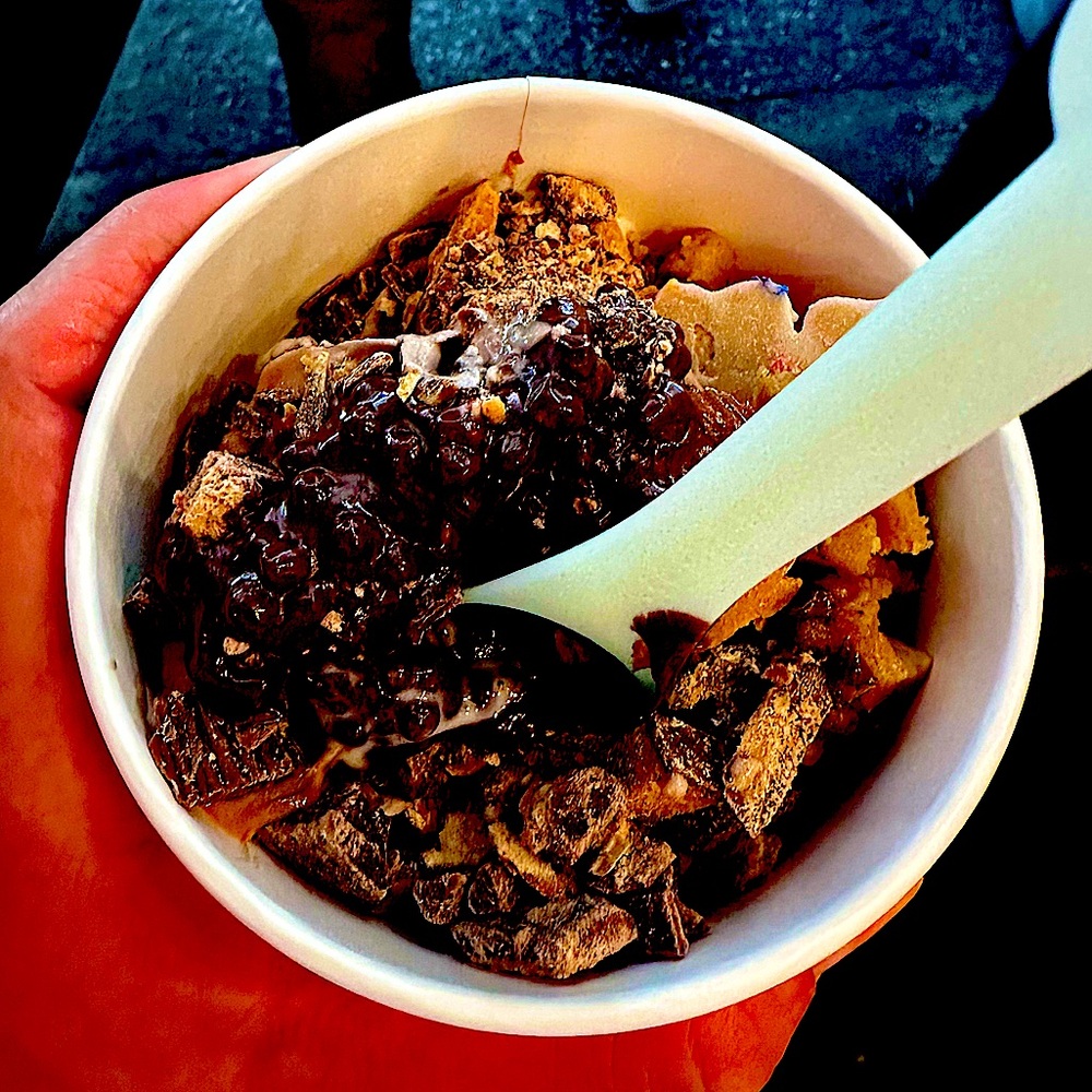 Frozen yogurt cookbook